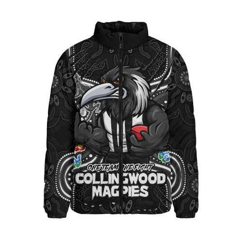 Collingwood Padded Jacket One Team One Fight