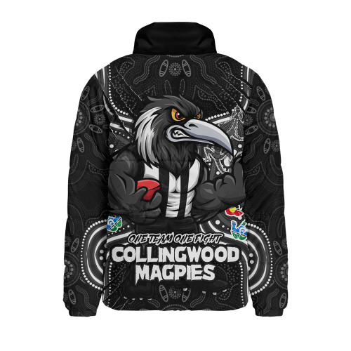 Collingwood Padded Jacket One Team One Fight