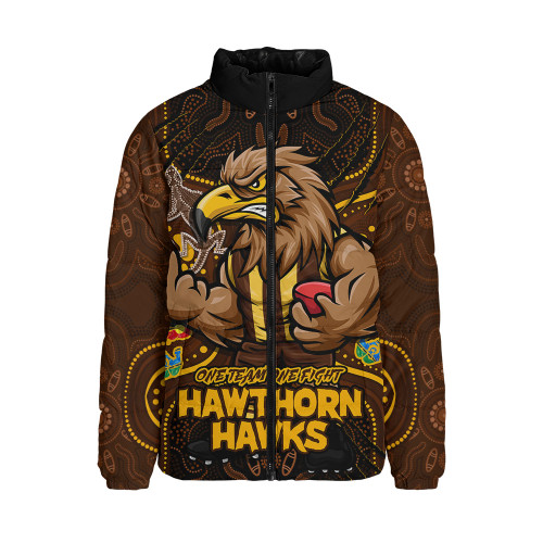 Hawthorn Padded Jacket One Team One Fight