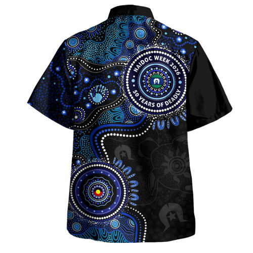 Indigenous Australian Aboriginal Hawaiian Shirt Naidoc Week Spirit Connection Through Sea Country