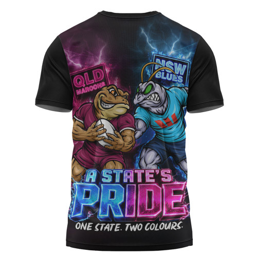 Queensland Maroons T-Shirt NSW Vs QLD State Pride Clash