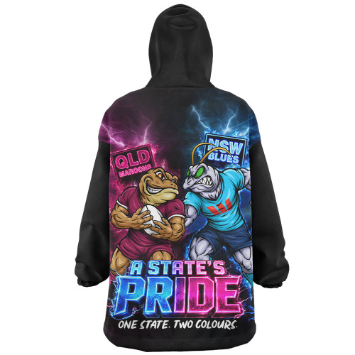 Queensland Maroons Snug Hoodie NSW Vs QLD State Pride Clash