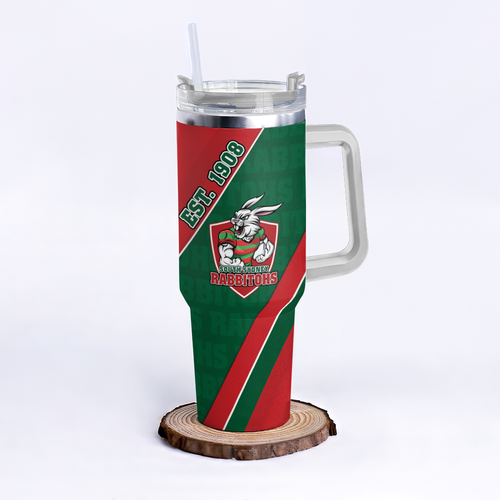 South Sydney Rabbitohs 40oz Tumbler Breaking Through Limits With Every Line