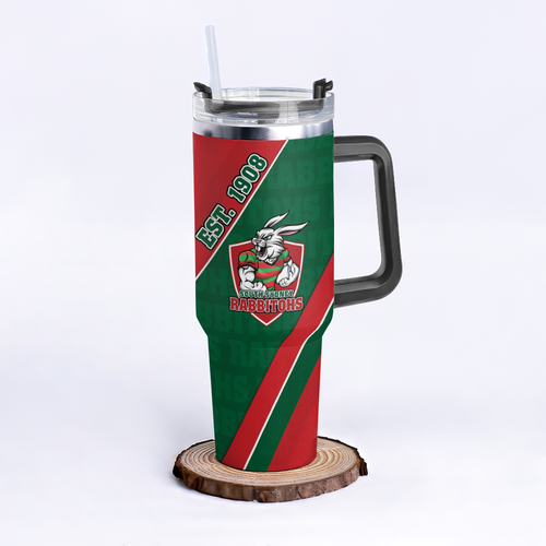 South Sydney Rabbitohs 40oz Tumbler Breaking Through Limits With Every Line