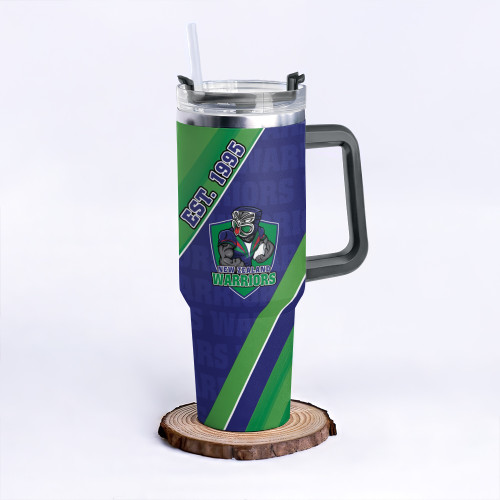 New Zealand Warriors 40oz Tumbler Breaking Through Limits With Every Line