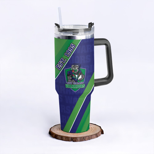 New Zealand Warriors 40oz Tumbler Breaking Through Limits With Every Line