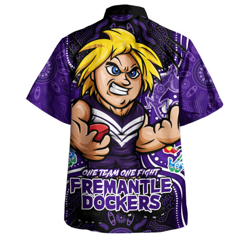 Fremantle Hawaiian Shirt One Team One Fight