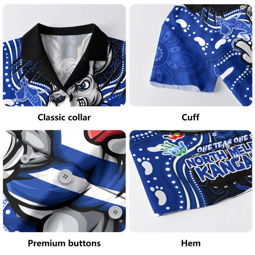 North Melbourne Hawaiian Shirt One Team One Fight