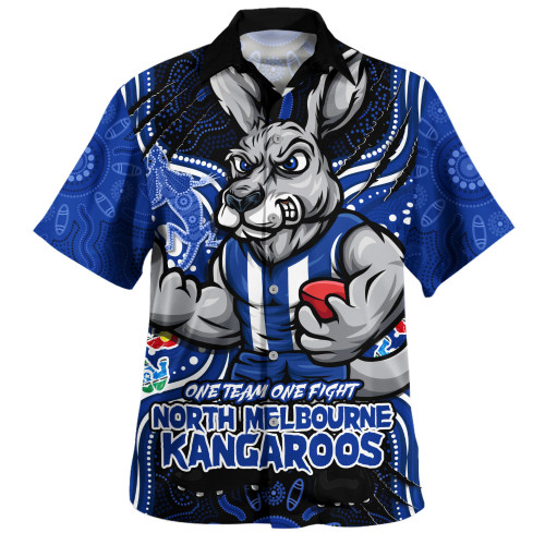 North Melbourne Hawaiian Shirt One Team One Fight