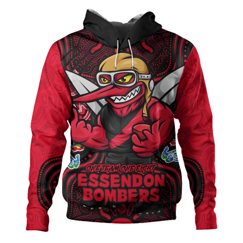 Essendon Hoodie One Team One Fight