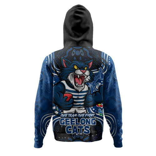 Geelong Cats Hoodie One Team One Fight