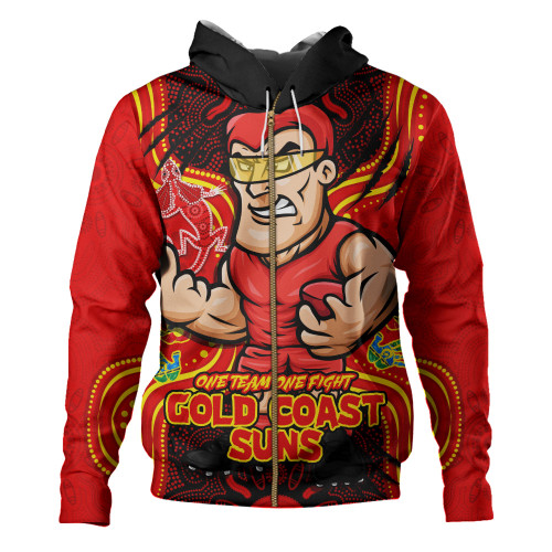 Gold Coast SUNS Hoodie One Team One Fight