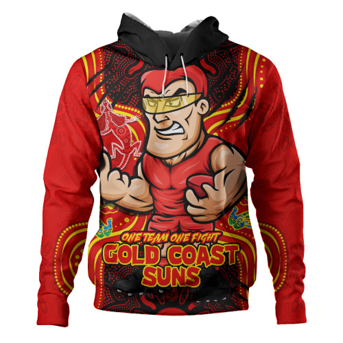 Gold Coast SUNS Hoodie One Team One Fight