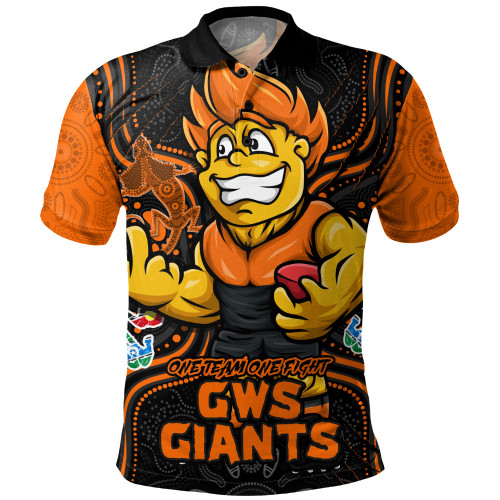 GWS GIANTS Polo Shirt One Team One Fight