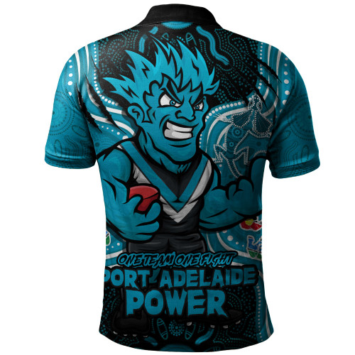 Port Adelaide Polo Shirt One Team One Fight