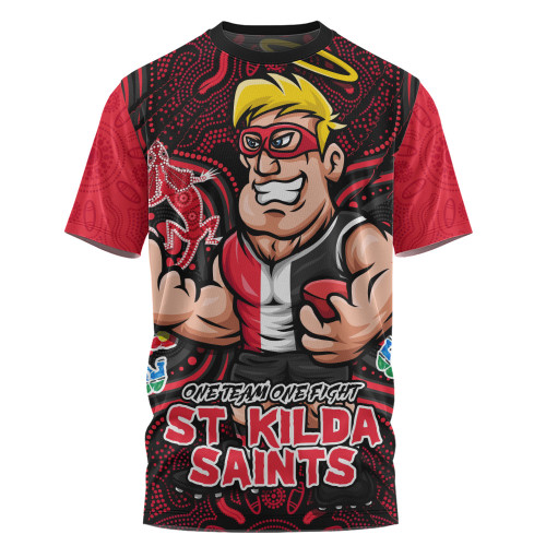 St Kilda T-Shirt One Team One Fight