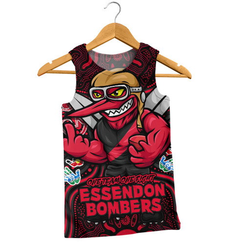 Essendon Men Singlet One Team One Fight