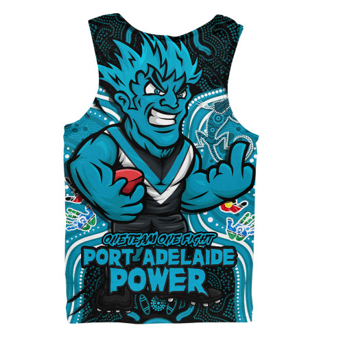 Port Adelaide Men Singlet One Team One Fight