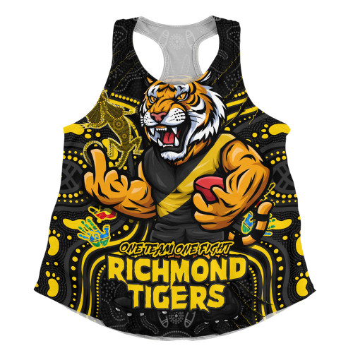 Richmond Women Racerback Singlet One Team One Fight