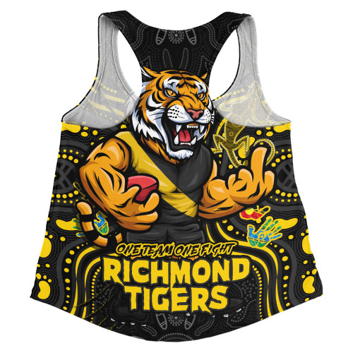Richmond Women Racerback Singlet One Team One Fight