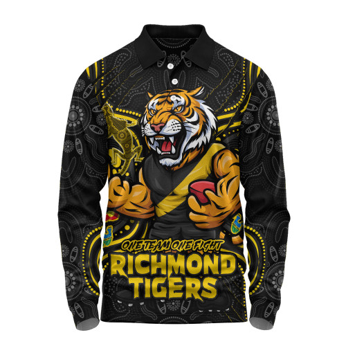 Richmond Long Sleeve Polo Shirt One Team One Fight