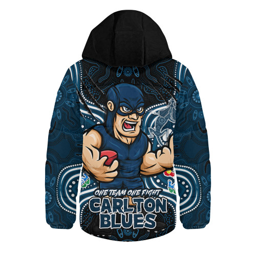 Carlton Hooded Padded Jacket One Team One Fight