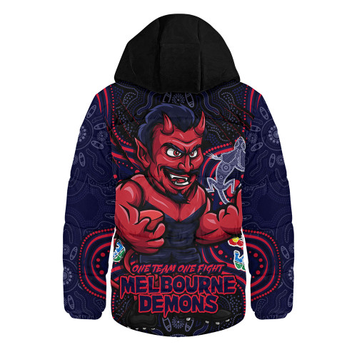 Melbourne Hooded Padded Jacket One Team One Fight