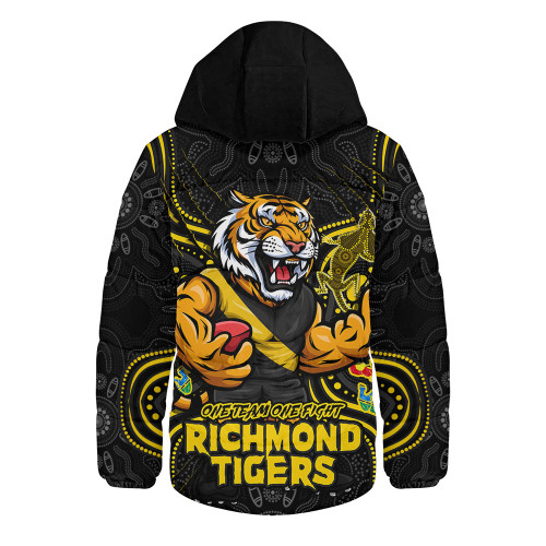Richmond Hooded Padded Jacket One Team One Fight