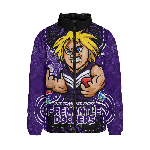 Fremantle Padded Jacket One Team One Fight