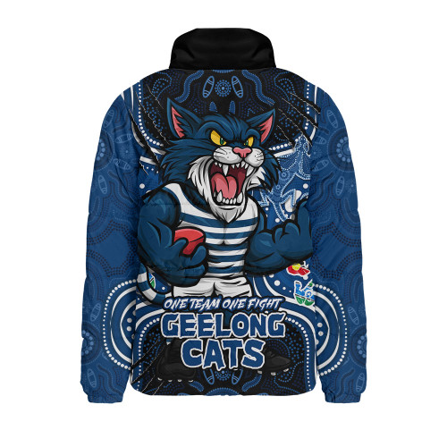 Geelong Cats Padded Jacket One Team One Fight