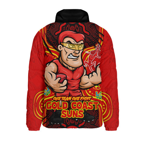Gold Coast SUNS Padded Jacket One Team One Fight