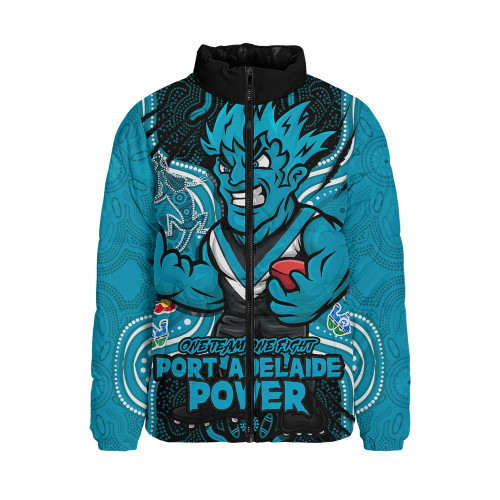 Port Adelaide Padded Jacket One Team One Fight