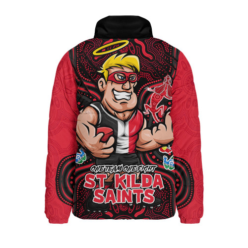 St Kilda Padded Jacket One Team One Fight