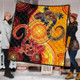 Australia Aboriginal Quilt - Couple Aboriginal Lizards