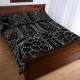 Australia Aboriginal Quilt Bed Set (White) - Torres and Turtle
