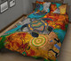 Australia Aboriginal Quilt Bed Set - Turtle Indigenous Art