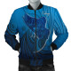 Australia Aboriginal Bomber Jacket - Fish Dreaming Paintings