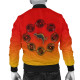 Australia Man's Bomber Jacket - Circle Pattern