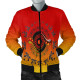 Australia Man's Bomber Jacket - Circle Pattern