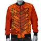 Australia Aboriginal Personalised Bomber Jacket - Aboriginal Boomerangs And Dot Circle