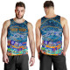 [Custom] Australia Men Tank Top - Kangaroo Dreaming