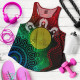Australia Naidoc Week Women Racerback Tank - Inspiration Of Indigenous Art