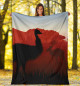 Australia Premium Blanket - Australian Nature with Emu and Kangaroo