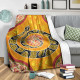 Australia Blanket - Aboriginal Unique Style Snake Orange Color 2021