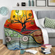 Australia Premium Blanket - Australian Aboriginal Tree