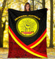 Australia Blankets - Aboriginal Flag And Animals Pattern