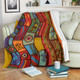 Australia Blanket - Aboriginal Art With Animals