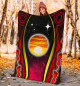 Australia Premium Blanket - Australian Aboriginal Flags Symbolic Meaning