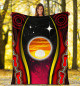 Australia Premium Blanket - Australian Aboriginal Flags Symbolic Meaning