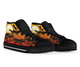 Australia High Top Canvas Shoes - Sunset And Tree In Australia